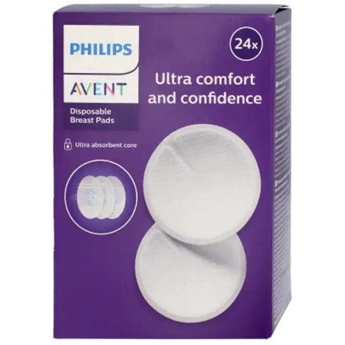 Avent Wkładki laktacyjne Ultra Comfort and Confidence 24szt