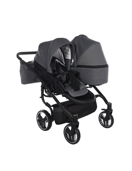 Junama DUO V3 Wózek Wielofunkcyjny dla Bliźniaków 2w1