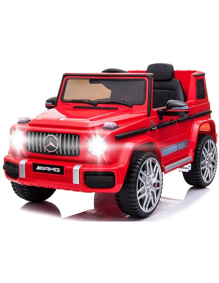 Auto na Akumulator Mercedes G63 AMG Skóra EVA