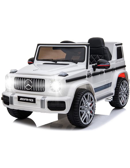 Auto na Akumulator Mercedes G63 AMG Skóra EVA