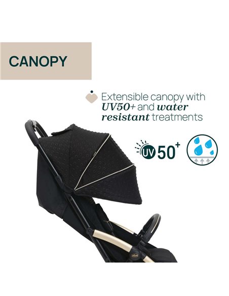 Chicco Goody XPlus Black Re_Lux Wózek Spacerowy