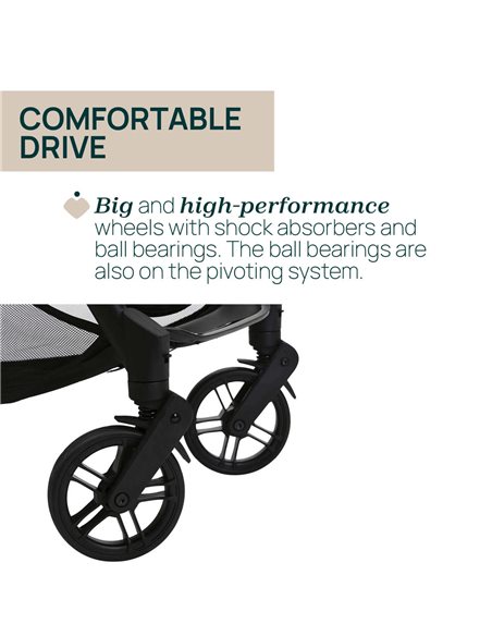 Chicco Goody XPlus Black Re_Lux Wózek Spacerowy