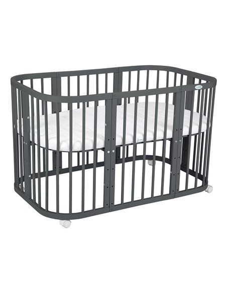 Waldin Łóżeczko Dziecięce 7w1 z materacem