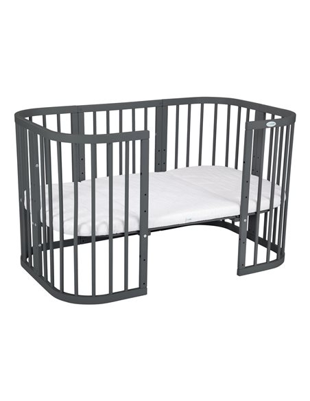 Waldin Łóżeczko Dziecięce 7w1 z materacem