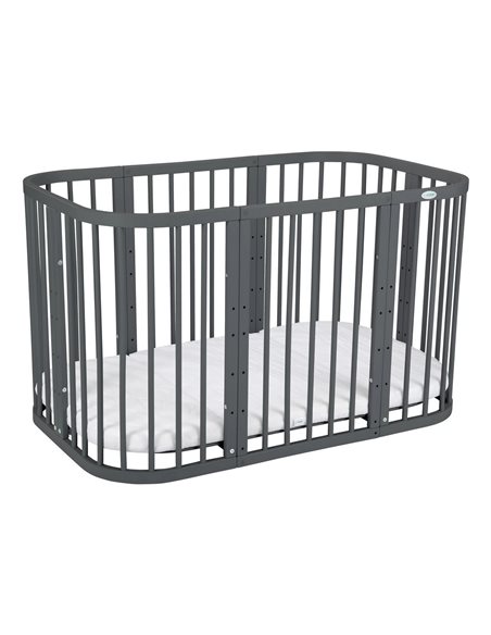 Waldin Łóżeczko Dziecięce 7w1 z materacem