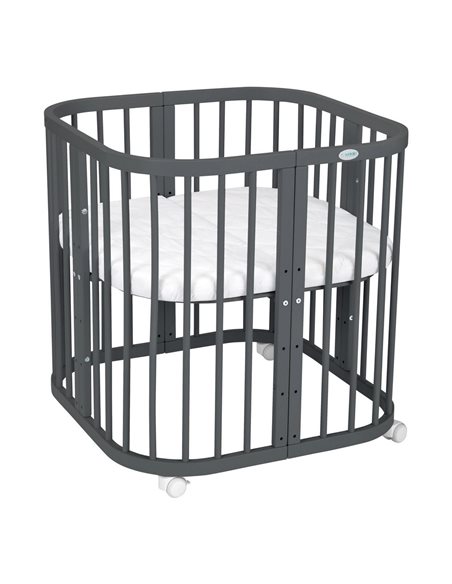 Waldin Łóżeczko Dziecięce 7w1 z materacem