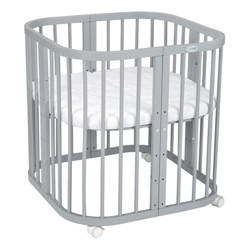 Waldin Łóżeczko Dziecięce 7w1 z materacem