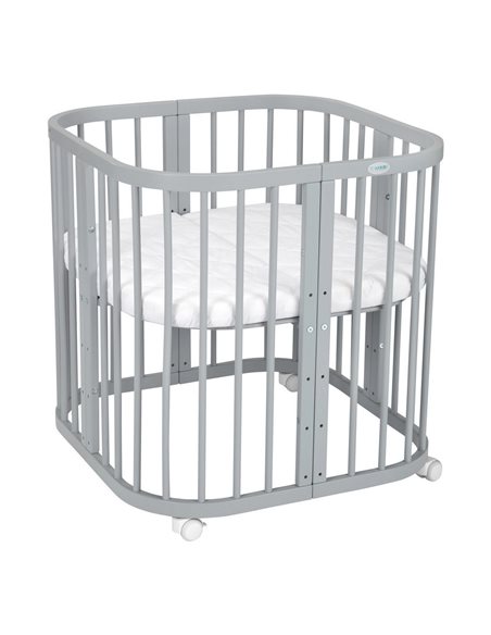 Waldin Łóżeczko Dziecięce 7w1 z materacem