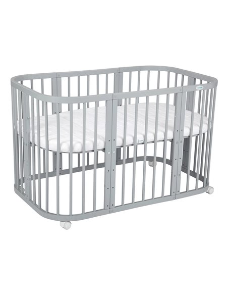 Waldin Łóżeczko Dziecięce 7w1 z materacem