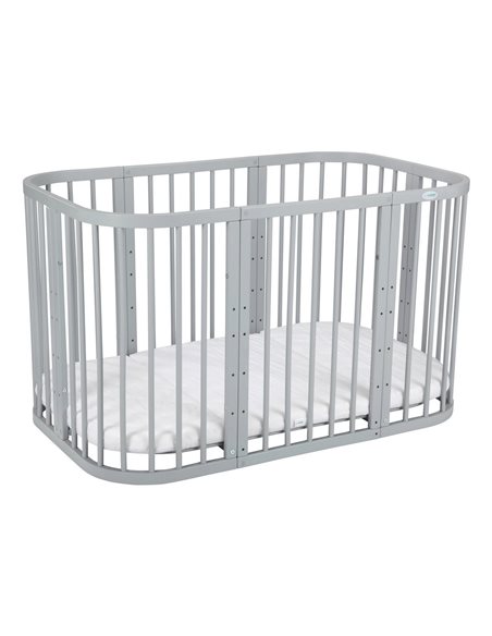 Waldin Łóżeczko Dziecięce 7w1 z materacem