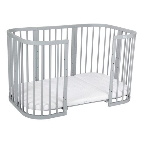 Waldin Łóżeczko Dziecięce 7w1 z materacem