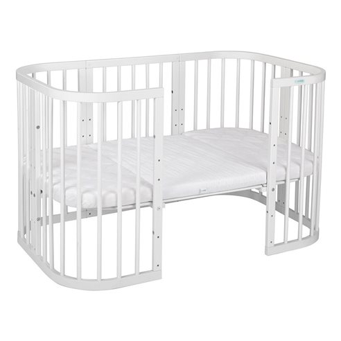 Waldin Łóżeczko Dziecięce 7w1 z materacem