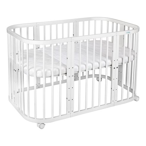 Waldin Łóżeczko Dziecięce 7w1 z materacem