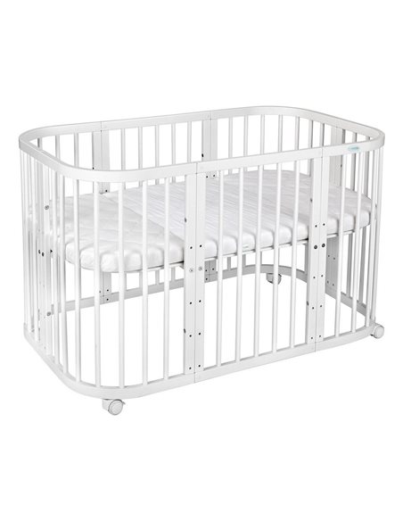 Waldin Łóżeczko Dziecięce 7w1 z materacem