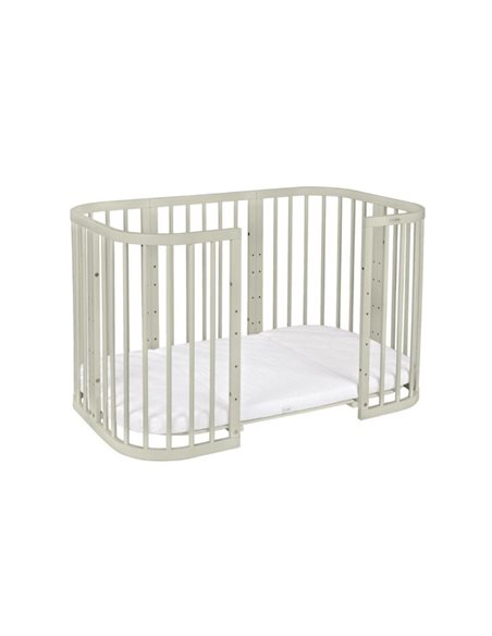 Waldin Łóżeczko Dziecięce 7w1 z materacem