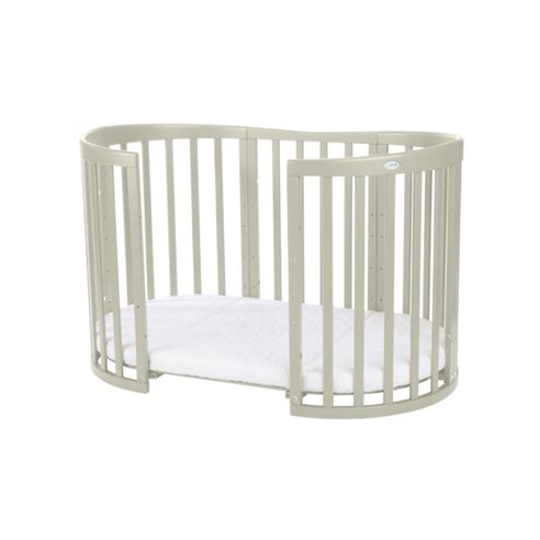 Waldin Owalne Łóżeczko 7w1 z materacem