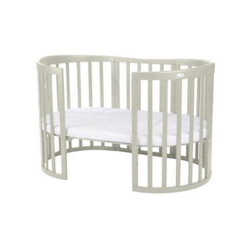 Waldin Owalne Łóżeczko 7w1 z materacem