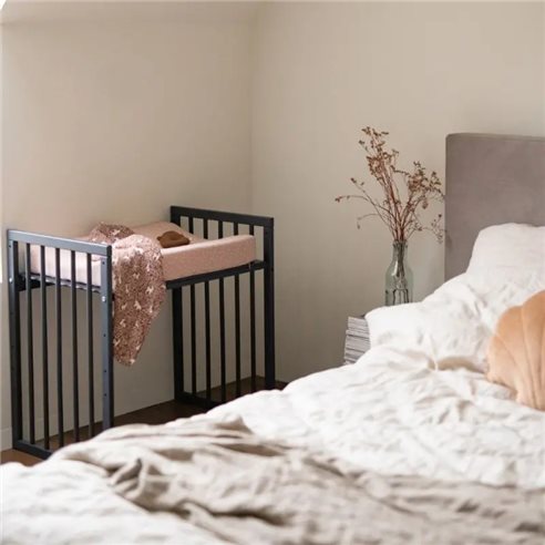 Waldin Owalne Łóżeczko 7w1 z materacem