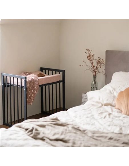 Waldin Owalne Łóżeczko 7w1 z materacem