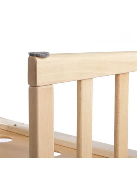 Waldin Owalne Łóżeczko 7w1 z materacem