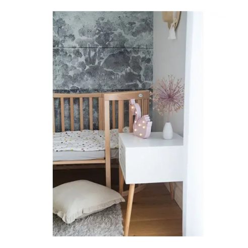 Waldin Owalne Łóżeczko 7w1 z materacem