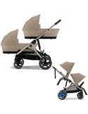 Cybex E-Gazelle Wózek Bliźniaczy 2w1