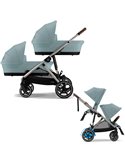 Cybex E-Gazelle Wózek Bliźniaczy 2w1