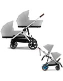 Cybex E-Gazelle Wózek Bliźniaczy 2w1