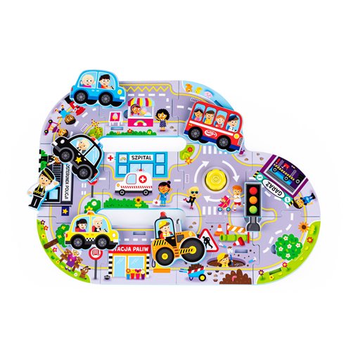 Dumel Puzzle Dźwięki Wokół Nas Miasto DG 82337