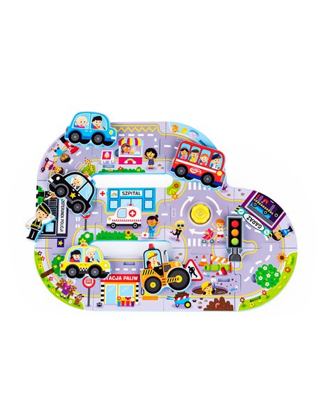 Dumel Puzzle Dźwięki Wokół Nas Miasto DG 82337