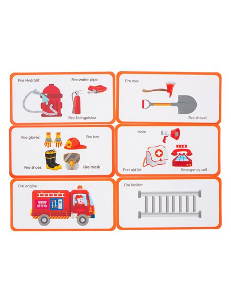 Smily Play Układanka Magnetyczna Straż