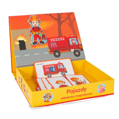 Smily Play Układanka Magnetyczna Straż