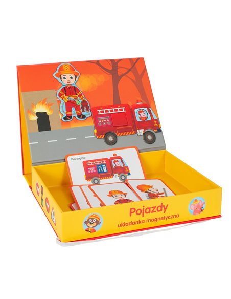 Smily Play Układanka Magnetyczna Straż