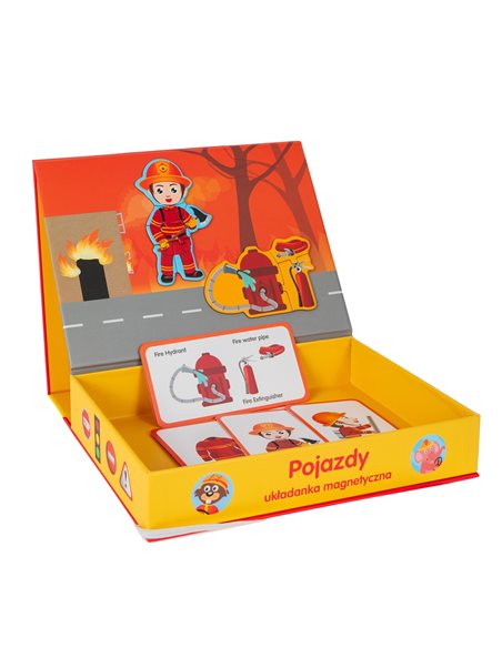 Smily Play Układanka Magnetyczna Straż