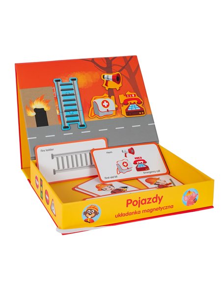 Smily Play Układanka Magnetyczna Straż