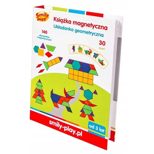 Smily Play Książka Układanka Magnetyczna SP83883