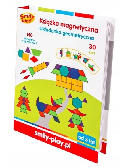 Smily Play Książka Układanka Magnetyczna SP83883
