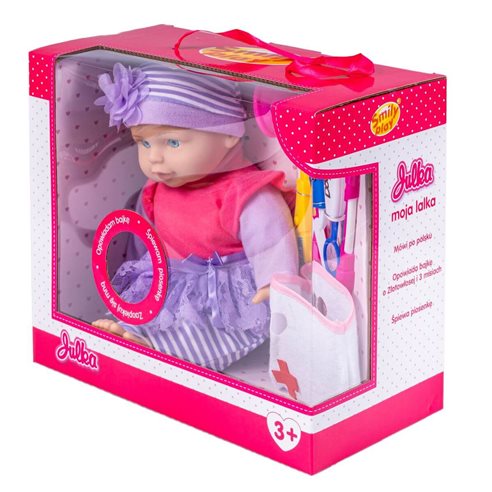 Smily Play Julka Sensoryczna Lalka Lekarz z Akcesoriami 