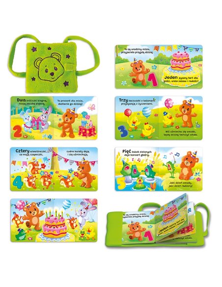 Smily Play Interaktywny Miś Stefan z plecakiem SP98296