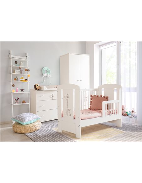 Klupś Safari Żyrafka Łóżeczko 120x60