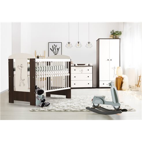 Klupś Safari Żyrafka Łóżeczko 120x60