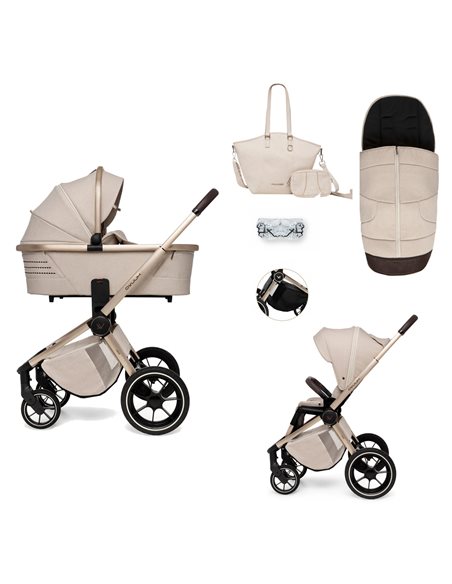 MUUVO Quick BOHO Wózek Głęboko-Spacerowy 2w1