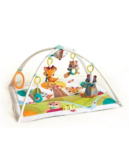 Tiny Love Mata Edukacyjna z pałąkami Leśna Kraina