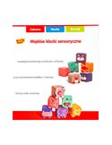 Smily Play Miękkie Klocki Sensoryczne 6 szt
