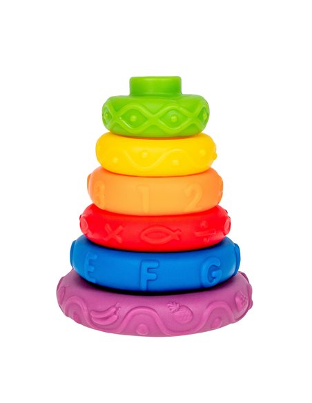 Smily Play Piramidka Wieża Układanka 