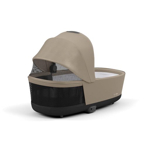 Cybex Priam 4.0 Wózek Głęboko-Spacerowy 2w1 Stelaż Chrom z brązowymi detalami