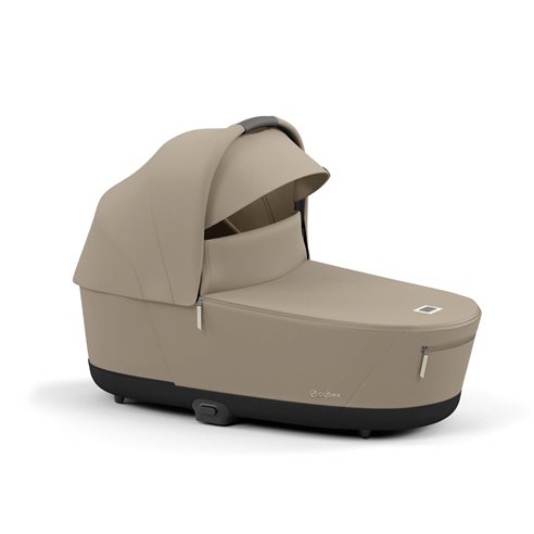 Cybex Priam 4.0 Wózek Głęboko-Spacerowy 2w1 Stelaż Chrom z brązowymi detalami