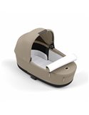 Cybex Priam 4.0 Wózek Głęboko-Spacerowy 2w1 Stelaż Chrom z brązowymi detalami