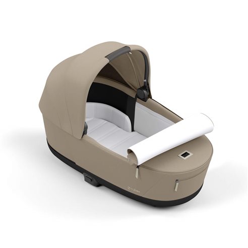 Cybex Priam 4.0 Wózek Głęboko-Spacerowy 2w1 Stelaż Chrom z brązowymi detalami