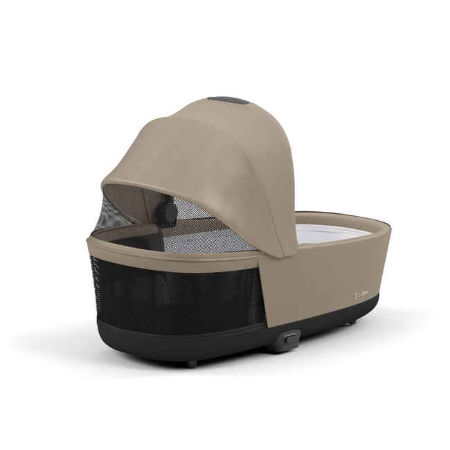 Cybex Priam 4.0 Wózek Głęboko-Spacerowy 2w1 Stelaż Chrom z brązowymi detalami